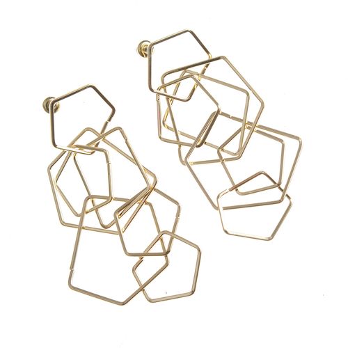Cercei cu elemente geometrice - cercei cu elemente geometrice