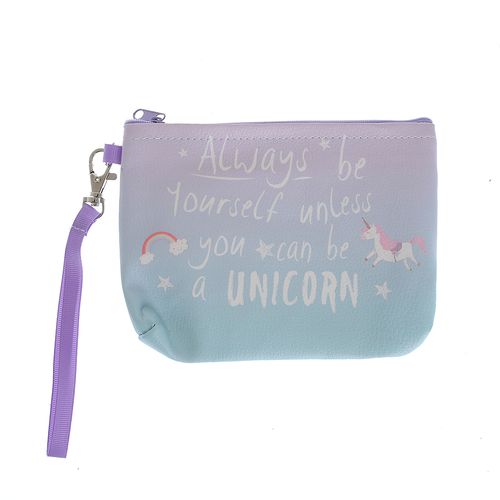 Portfard unicorn, cu mesaj