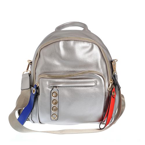 Rucsac taupe, metalizat