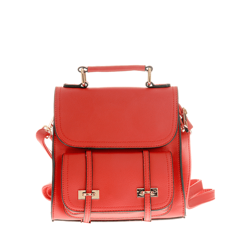 Rucsac rosu, chic
