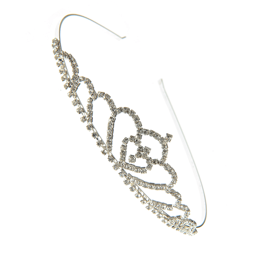 Diadema argintie, mireasa