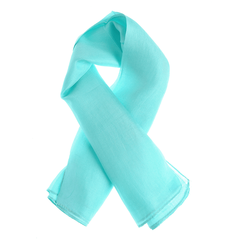 Esarfa aqua, matase - esarfa aqua, matase