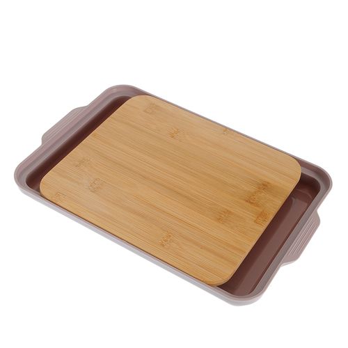 Set tocator bambus, tava mov