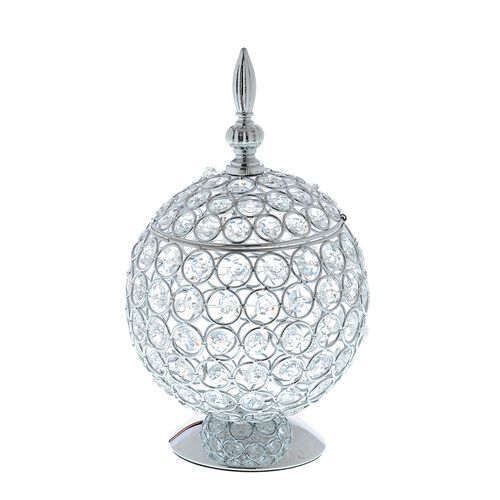 Decoratiune interioara, glob cu cristale acrilice