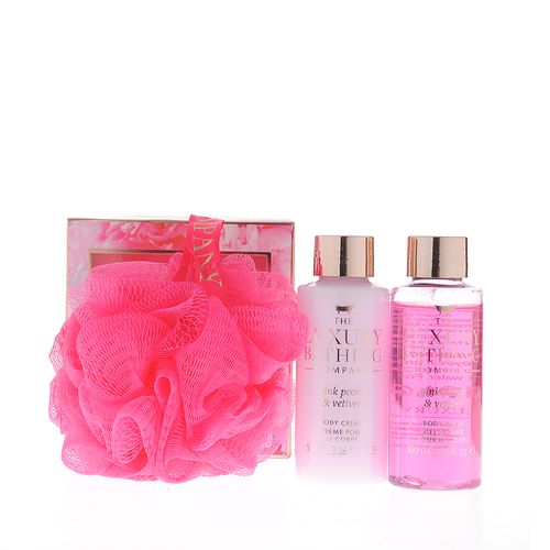 Set cosmetice baie, bujori