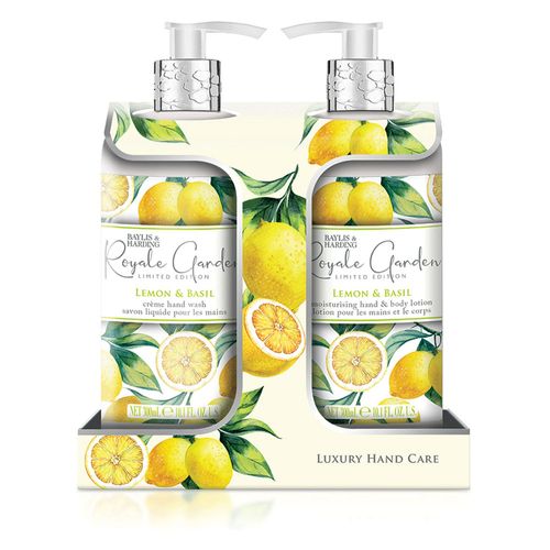 Set cosmetice lamaie si busuioc