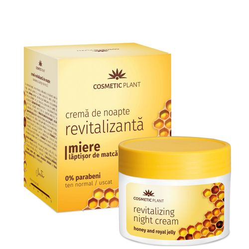 Crema de noapte revitalizanta cu miere