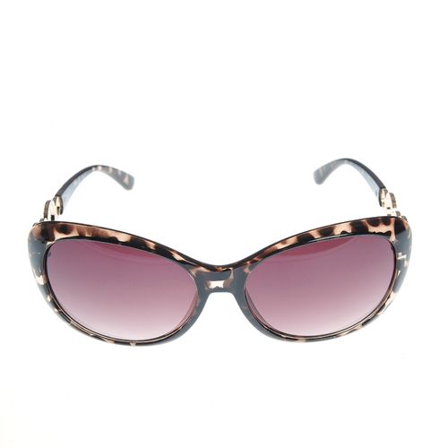 Ochelari animal print, brate cu decor