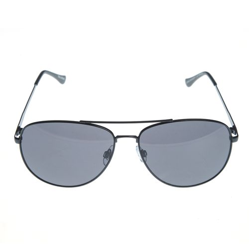 Ochelari aviator, cu rame negre subtiri