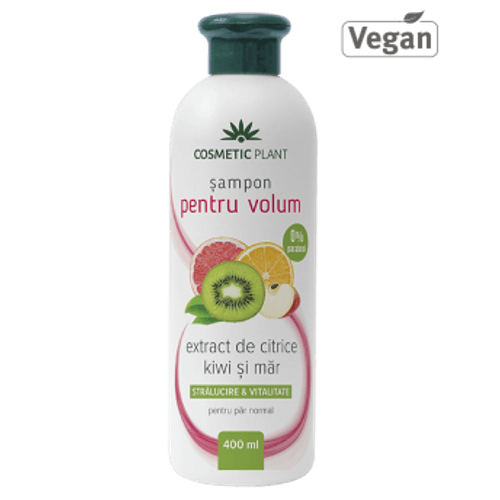 Sampon pt volum cu extract de citrice, kiwi si mar
