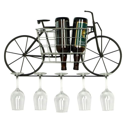 Suport tip bicicleta, sticle si pahare