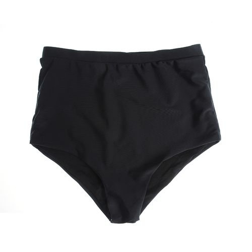 Slip negru, talie inalta