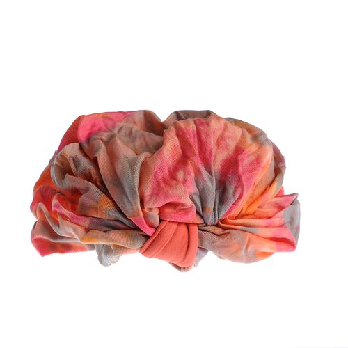 Turban elastic in culori de foc