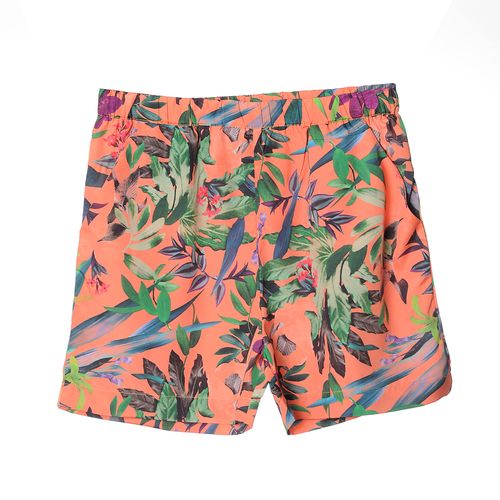 Pantaloni scurti, print exotic