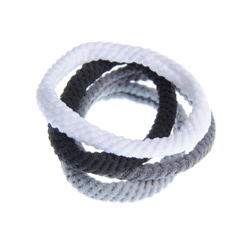 Set 4 elastice impletite pentru par