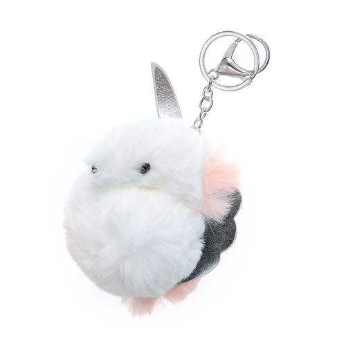 Bijuterie geanta unicorn alb