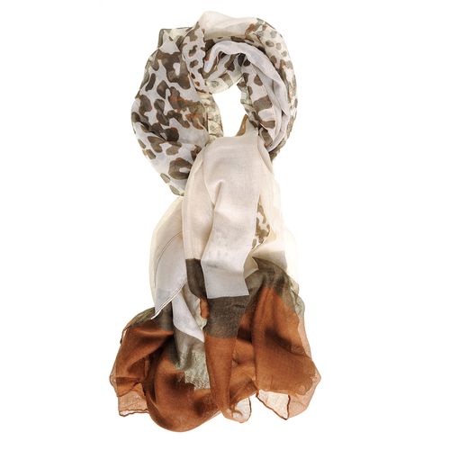 Esarfa mare cu animal print