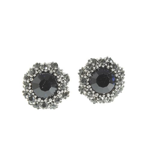 Cercei clips floare