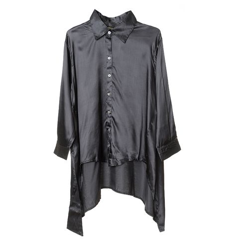 Camasa neagra lucioasa