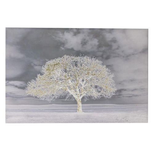 Tablou canvas copac alb