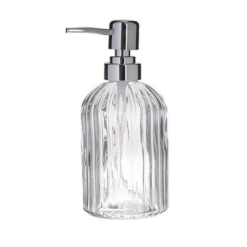 Dispenser transparent sapun