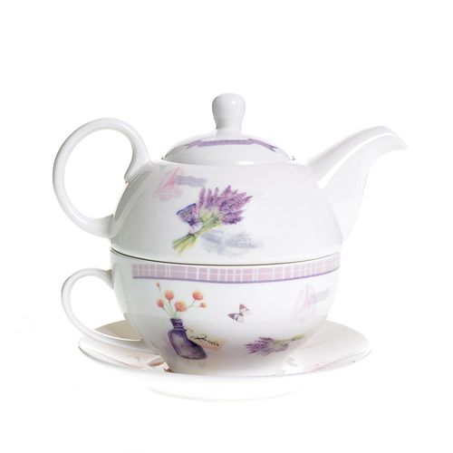Set ceai decor lavanda
