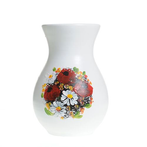 Vaza alba ceramica