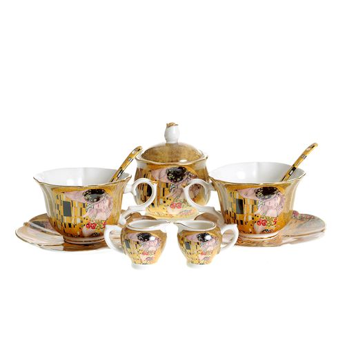 Set cafea Gustav Klimt ceramica fina