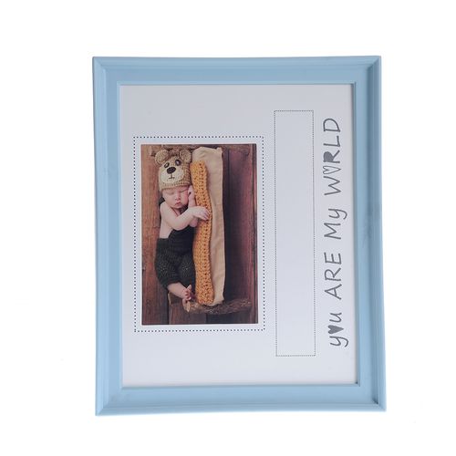 Rama foto bleu 27 x 22 cm