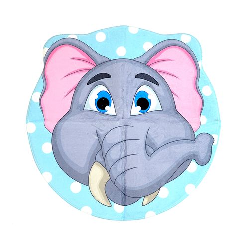 Covor cauciucat elefant 77 x 77cm