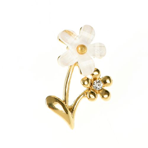 Brosa 2 flori martisor