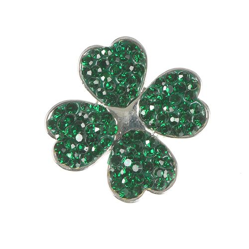 Brosa martisor trifoi verde