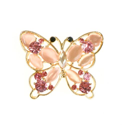 Fluture roz brosa martisor
