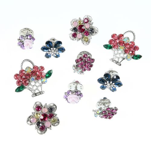 Set 10 brose martisoare florale