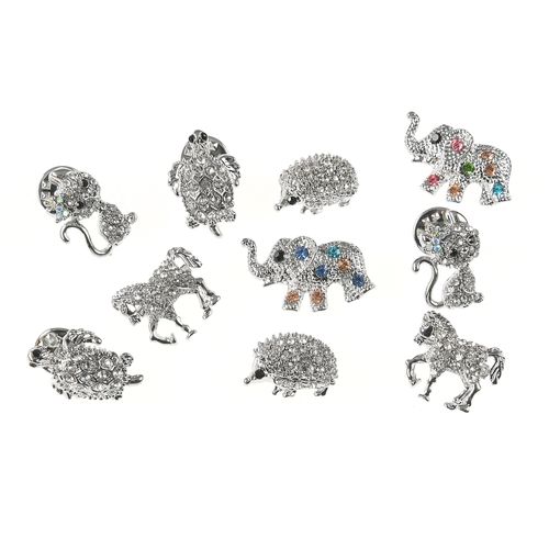 Set 10 brose cu animale