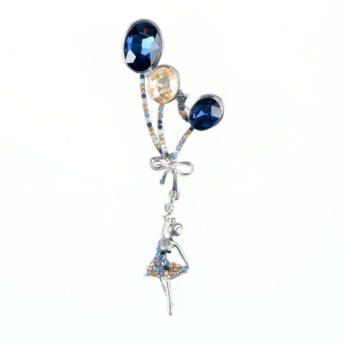 Brosa martisor cu balerina