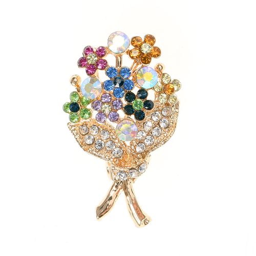 Brosa buchet flori