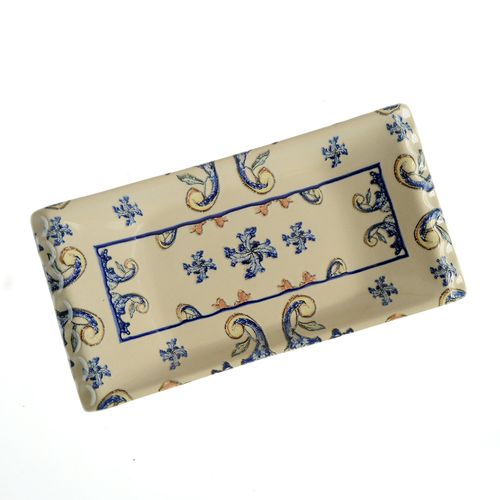 Farfurie ceramica dreptunghiulara 24x12x3cm