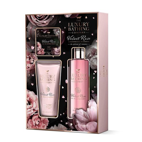 Set cosmetice trandafir si zmeura