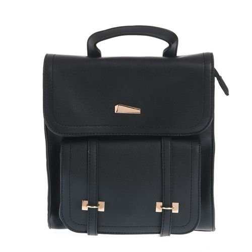 Rucsac negru aspect piele