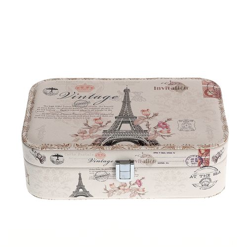 Cutie bijuterii retro paris 22 x 14 x 7cm