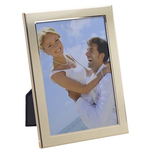 Rama foto clasica cu margini din metal