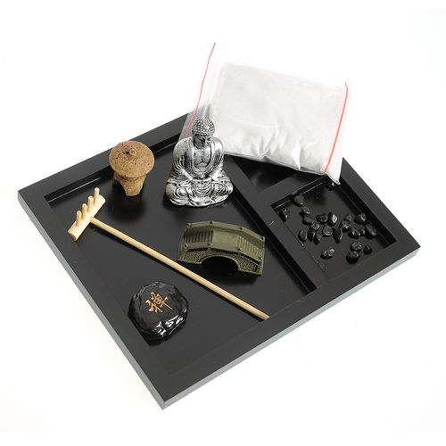 Decoratiune tava cu nisip - decoratiune zen tava cu nisip