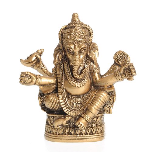 Decoratiune aurie ganesh