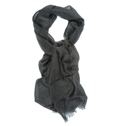 Esarfa neagra din vascoza