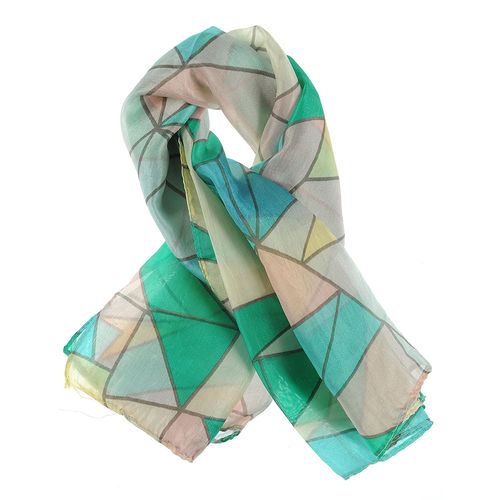 Esarfa de matase modele geometrice - esarfa de matase modele geometrice