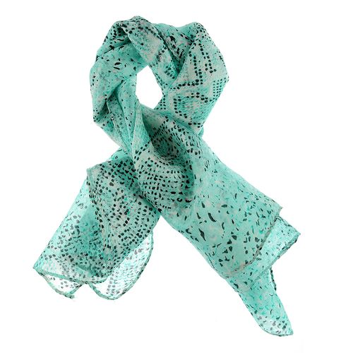 Esarfa din matase model animal print