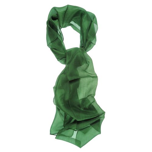 Esarfa dreptunghiulara verde inchis