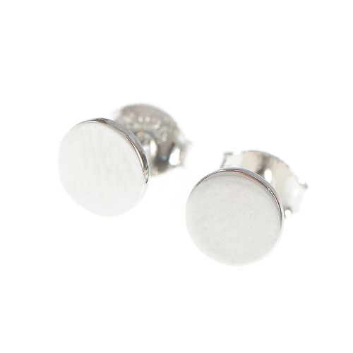 Cercei de argint tip disc