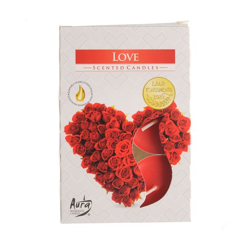 Set 6 lumanari parfumate love